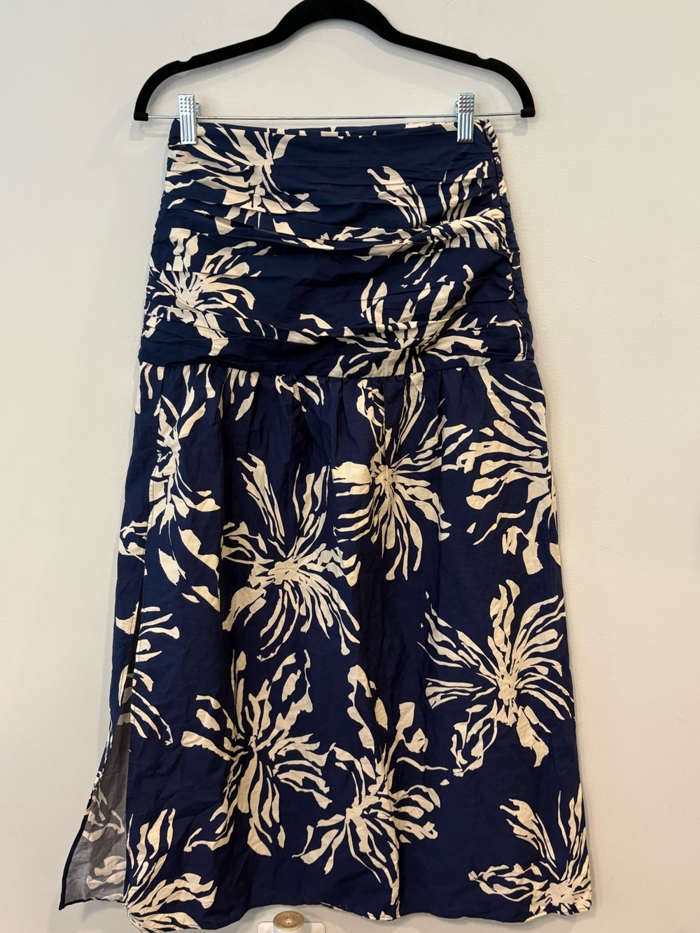 Zara XS cotton maxi skirt